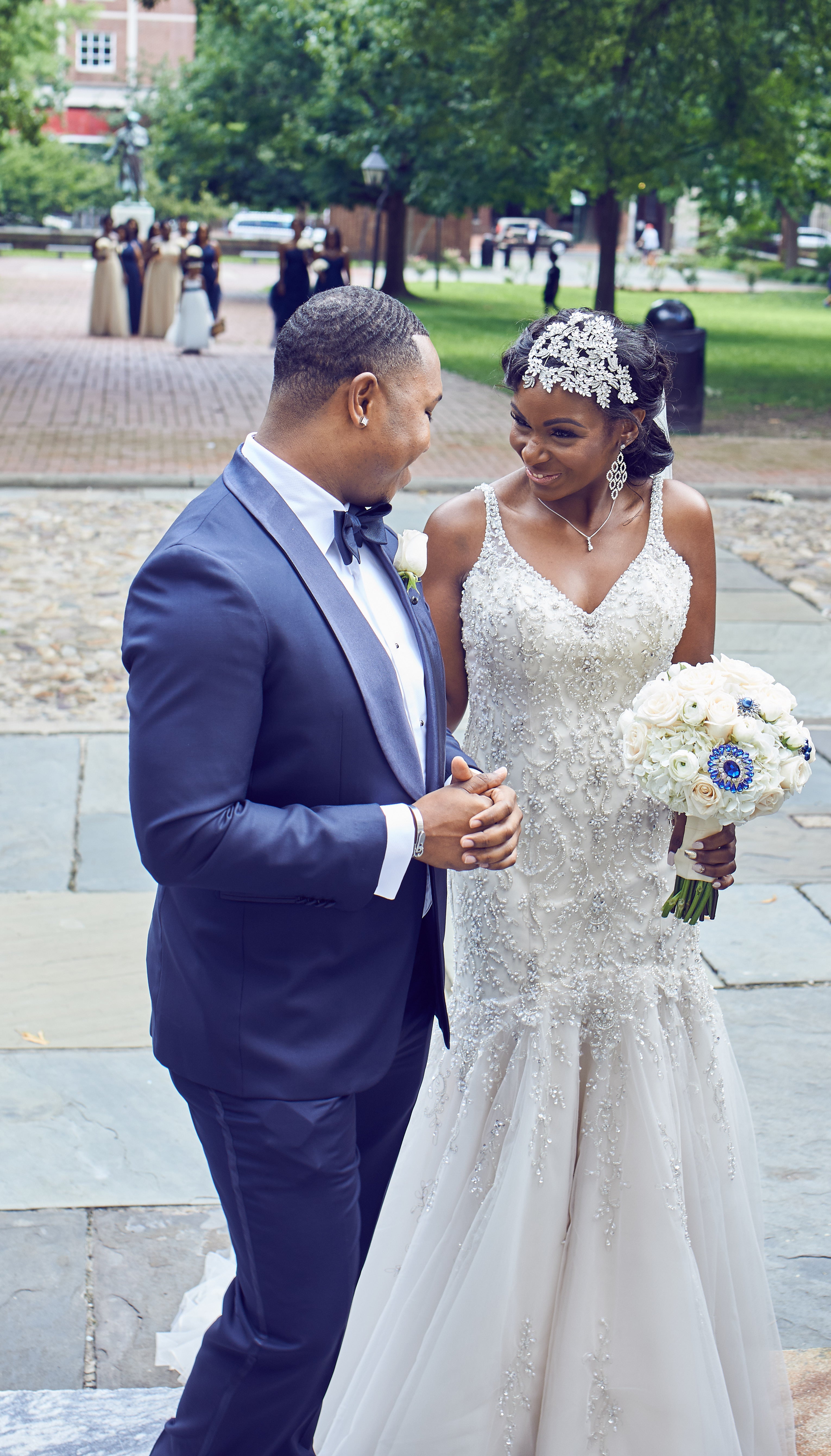 Bridal Bliss: Rohan And Whitney's Philadelphia Wedding Was Luxurious And Classic 
